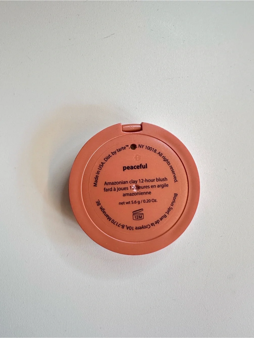 tarte Cosmetics Amazonian Clay 12-hour blush in Peaceful - Picture 5 of 6